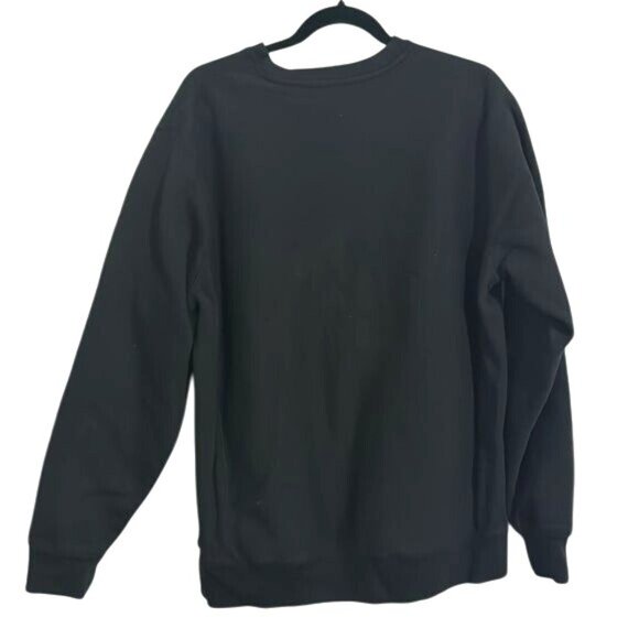 Independent Trading Company Black Rhinestone Love Sweatshirt L - Picture 4 of 7